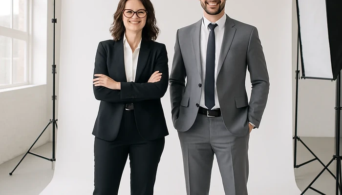 studio headshots for small teams how to keep everyone consistent in one session