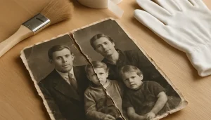 can a torn family photo be restored what to bring before you get a quote