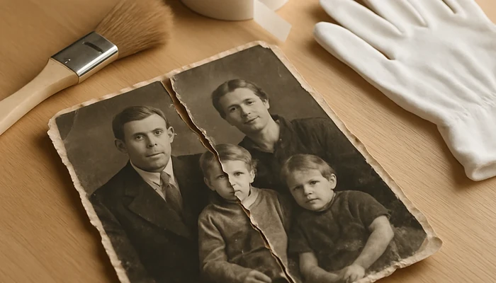 can a torn family photo be restored what to bring before you get a quote